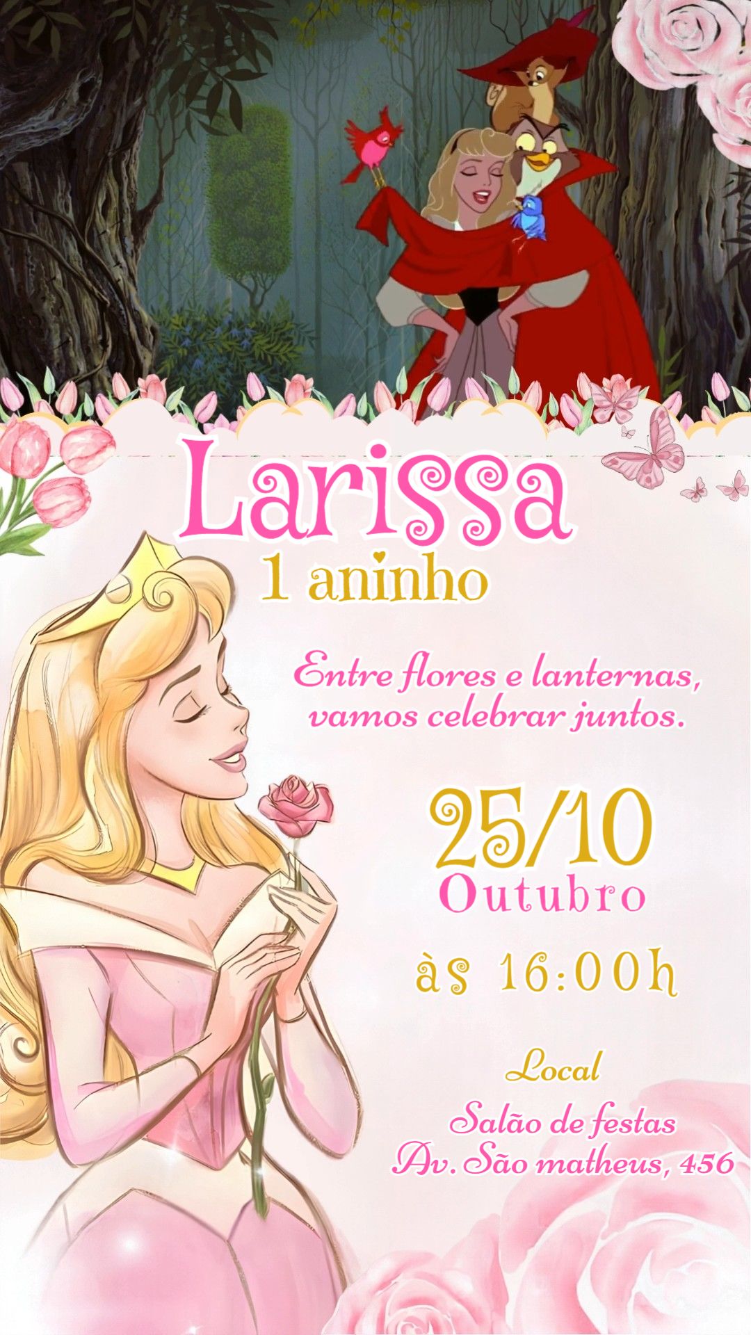 Convite animado HD