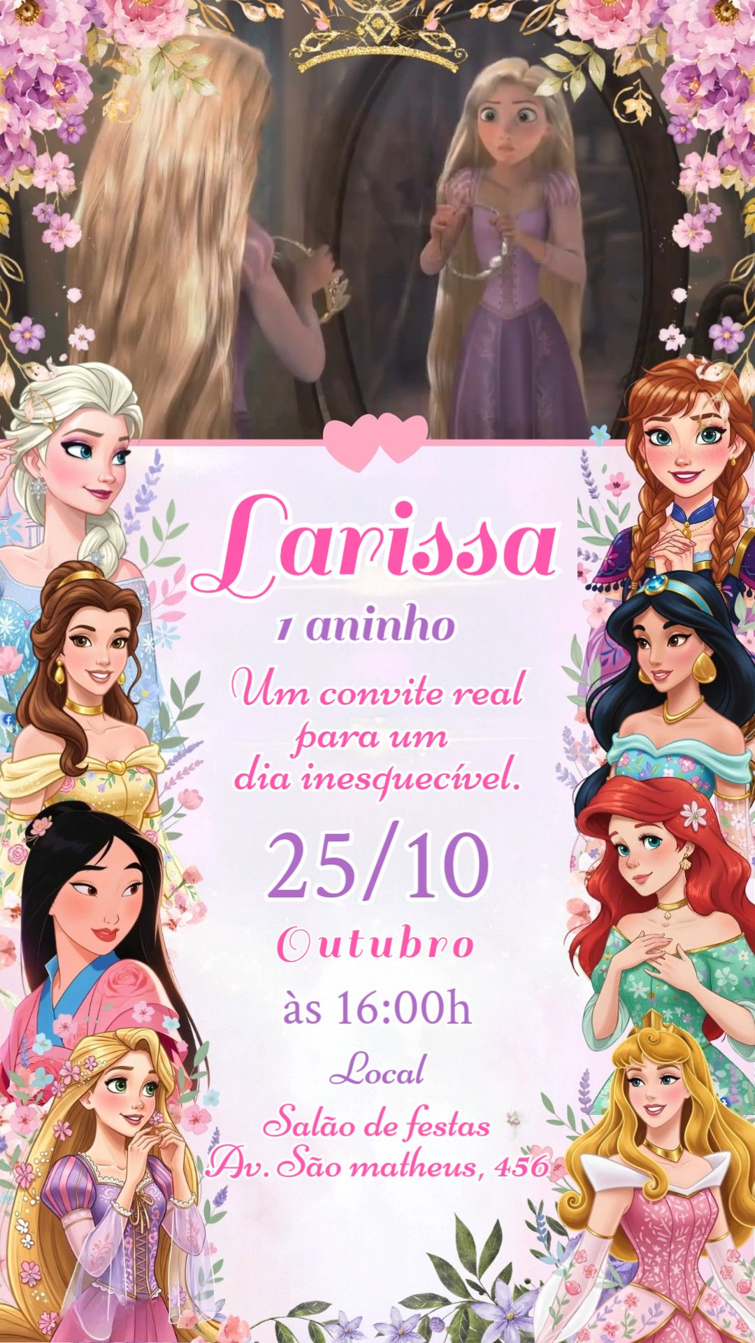 Convite animado HD