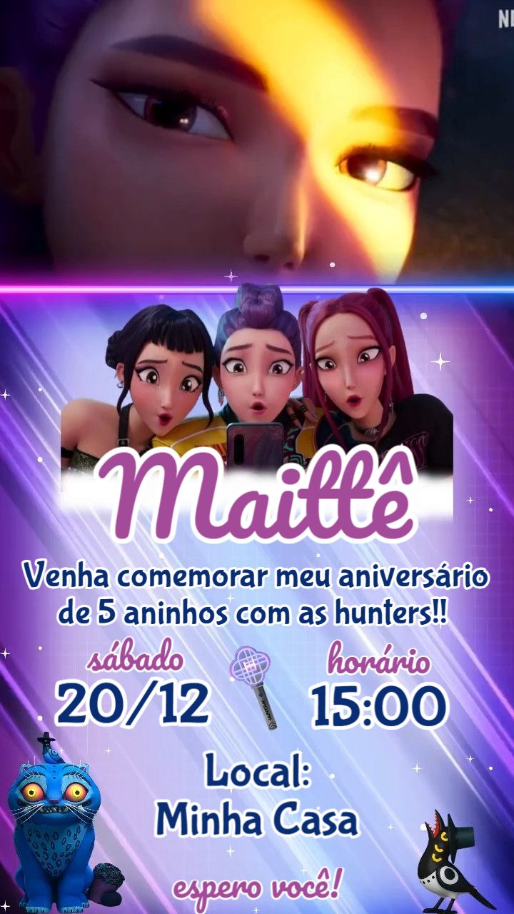 Convite animado HD