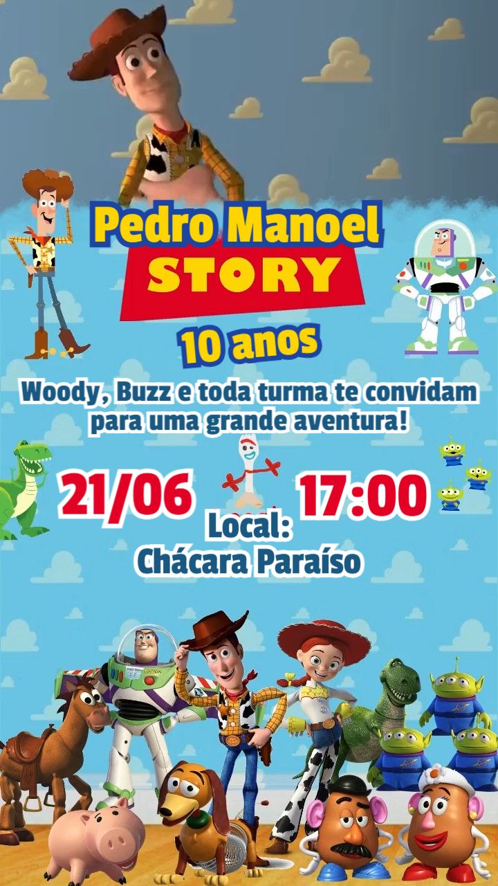 Convite animado HD