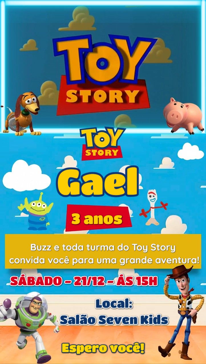 Convite animado HD
