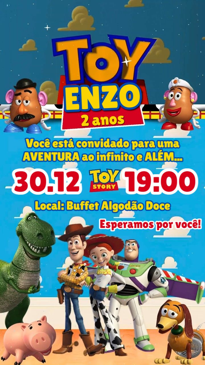 Convite animado HD